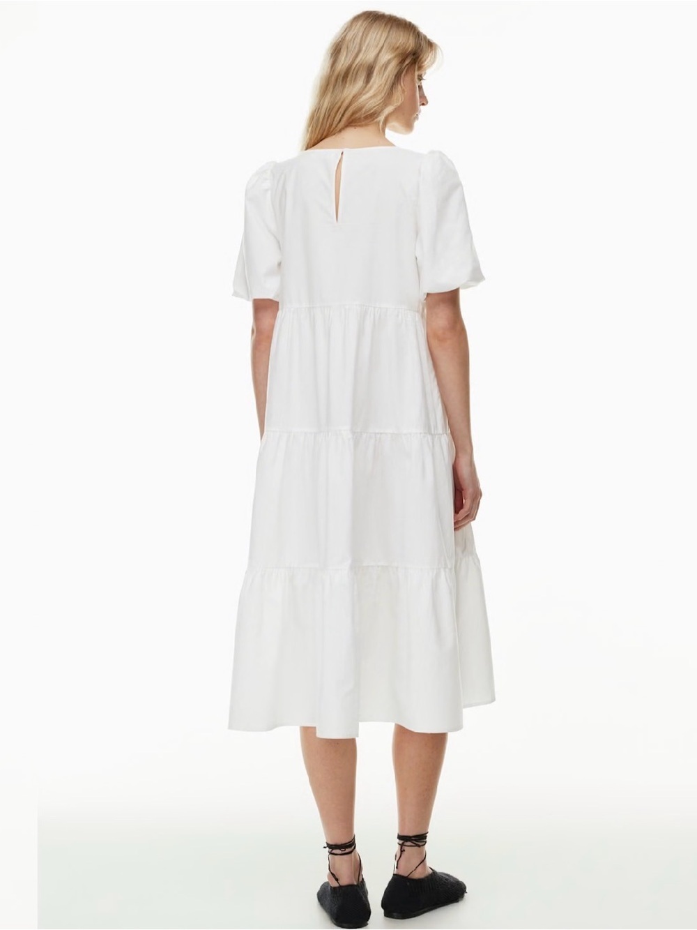 Aritzia Little Moon Poplin cotton Midi - Picture 3 of 8